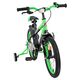 Volare Strike Kinderfiets - Jongens - 16 inch - Zwart Groen