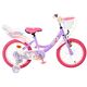 Volare Unicorn Kinderfahrrad – Mädchen – 16 Zoll – Lila