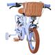 Volare Ashley Children's Bicycle - Girls - 12 inch - Pastel Blue - Two hand brakes