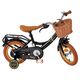 Volare Ashley Kinderfiets - Meisjes - 12 inch - Zwart