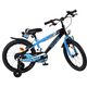 Volare Sportivo Kinderfiets - Jongens - 18 inch - Blauw Zwart - Twee Handremmen