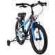 Volare Sportivo Kinderfiets - Jongens - 18 inch - Blauw Zwart - Twee Handremmen