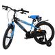 Volare Sportivo Kinderfiets - Jongens - 18 inch - Blauw Zwart - Twee Handremmen