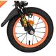 Volare Strike Kinderfiets - Jongens - 12 inch - Zwart Oranje - Twee Handremmen