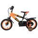 Volare Strike Kinderfiets - Jongens - 12 inch - Zwart Oranje - Twee Handremmen