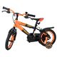 Volare Strike Kinderfiets - Jongens - 12 inch - Zwart Oranje - Twee Handremmen