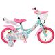 Volare Unicorn Kinderfiets - Meisjes - 12 inch - Groen