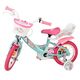 Volare Unicorn Kinderfiets - Meisjes - 12 inch - Groen