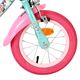 Volare Unicorn Kinderfahrrad - Mädchen - 12 Zoll - Grün - Zwei Handbremsen