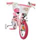 Volare Unicorn Kinderfiets - Meisjes - 12 inch - Roze - Twee handremmen