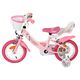 Volare Unicorn Kinderfiets - Meisjes - 12 inch - Roze - Twee handremmen