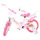 Volare Unicorn Kinderfiets - Meisjes - 12 inch - Roze - Twee handremmen