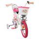 Volare Unicorn Kinderfiets - Meisjes - 12 inch - Wit