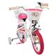 Volare Unicorn Kinderfiets - Meisjes - 12 inch - Wit - Twee handremmen