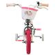 Volare Unicorn Kinderfiets - Meisjes - 12 inch - Wit - Twee handremmen
