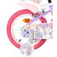 Volare Unicorn Kinderfiets - Meisjes - 14 inch - Paars - Twee Handremmen