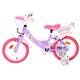 Volare Unicorn Kinderfiets - Meisjes - 14 inch - Paars - Twee Handremmen
