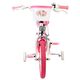 Volare Unicorn Kinderfiets - Meisjes - 14 inch - Roze - Twee Handremmen
