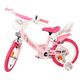 Volare Unicorn Kinderfiets - Meisjes - 14 inch - Roze - Twee Handremmen