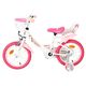 Volare Unicorn Kinderfiets - Meisjes - 14 inch - Wit