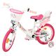 Volare Unicorn Kinderfiets - Meisjes - 14 inch - Wit