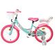 Volare Unicorn Children's Bike - Girls - 16 inch - Green