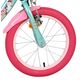 Volare Unicorn Children's Bicycle - Girls - 16 inch - Green - Two Hand Brakes