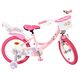 Volare Unicorn Children's Bike - Girls - 16 inch - Pink