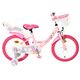 Volare Unicorn Children's Bike - Girls - 16 inch - Pink