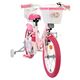 Volare Unicorn Children's Bicycle - Girls - 16 inch - Pink - Two Hand Brakes