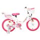 Volare Unicorn Kinderfiets - Meisjes - 16 inch - Wit