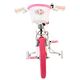 Volare Unicorn Children's Bicycle - Girls - 16 inch - White - Two Hand Brakes