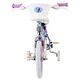 Disney Frozen 2 Kinderfiets - Meisjes - 14 inch - Blauw/Paars - Twee handremmen
