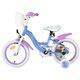 Disney Frozen 2 Kinderfiets - Meisjes - 14 inch - Blauw/Paars - Twee handremmen