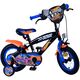 Hot Wheels Kinderfiets - Jongens - 12 inch - Zwart Oranje Blauw - Twee handremmen