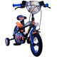 Hot Wheels Kinderfiets - Jongens - 12 inch - Zwart Oranje Blauw - Twee handremmen