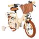 Volare Ashley Kinderfiets - Meisjes - 12 inch - Créme - Twee handremmen