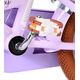 Rower dziecięcy Volare Ashley – dziewczęcy – 12 cali – fioletowy – dwa hamulce ręczne