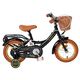 Volare Ashley Kinderfiets - Meisjes - 12 inch - Zwart - Twee handremmen