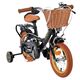 Volare Ashley Kinderfiets - Meisjes - 12 inch - Zwart - Twee handremmen