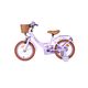 Rower dziecięcy Volare Ashley – dziewczęcy – 14 cali – fioletowy