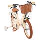 Volare Ashley Kinderfiets - Meisjes - 14 inch - Creme - Twee Handremmen