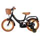 Volare Ashley Kinderfiets - Meisjes - 14 inch - Zwart - Twee Handremmen