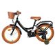 Volare Ashley Kinderfiets - Meisjes - 16 inch - Zwart - Twee Handremmen
