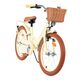 Rower dziecięcy Volare Ashley - dziewczęcy - 18 cali - kremowy