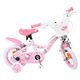 Hello Kitty Børnecykel - Pigecykel - 12 tommer - Lyserød - To håndbremser