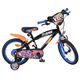 Hot Wheels Kids Bike - Boys - 16 inch - Black Orange Blue - Two Hand Brakes