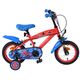 Spider-Man Kinderfiets - Jongens - 12 inch - Blauw/Rood - Twee handremmen
