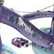 Rower dziecięcy Disney Frozen 2 – dziewczęcy – 12 cali – niebieski/fioletowy – dwa hamulce ręczne