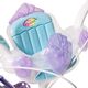 Rower dziecięcy Disney Frozen 2 – dziewczęcy – 12 cali – niebieski/fioletowy – dwa hamulce ręczne